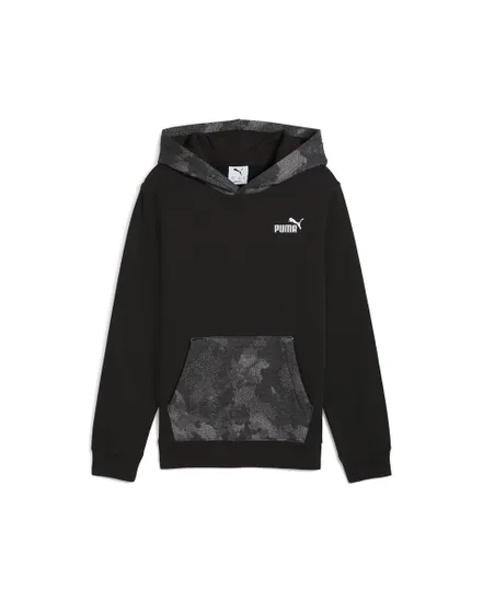 Sweat à capuche Enfant ESS CAMO HOODIE FL B Noir