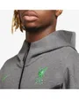 Veste de football Homme LFC MNSW TCH FLC HOODIE FZWR Gris