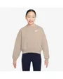 Sweat Enfant plus agé G NSW CLUB FLC BXY CRW LBR Beige