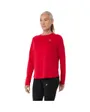 T-shirt manches longues Femme ASICS CORE LS TOP Rouge