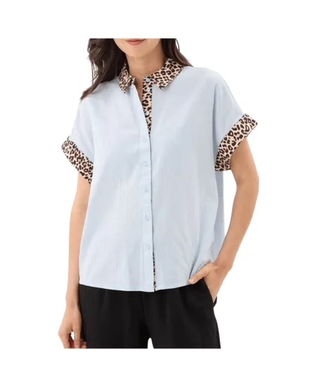 Chemise Femme Javier Contrast Check