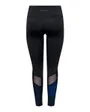 Leggings Femme ONPMILA-ROSE-2 LIFE HW PCK TRAIN TIGHTS Noir