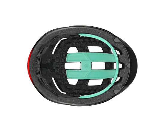 Casque loisir/urbain Unisexe CODAX KINETICORE Rouge/Noir