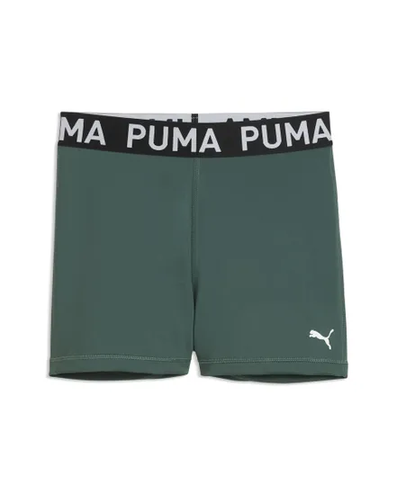 Short Femme W PUMA STRONG SHORT TIGHT - HW 3 Vert