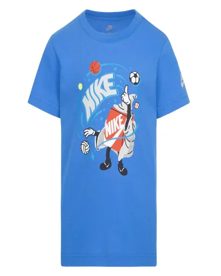 Tee-shirt Garçon MAGIC BOXY SS TEE Bleu