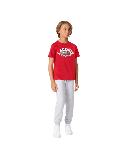 T-Shirt Garçon LCB Textured Wordmark Croc Tee