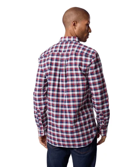 Chemise Homme HERITAGE OXFORD TARTAN RF SHIRT Rouge