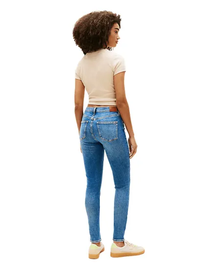 Jean Skinny Femme Nora Faded Mid Rise