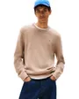 Pull col rond Homme SLIM ESS SWEATER Marron
