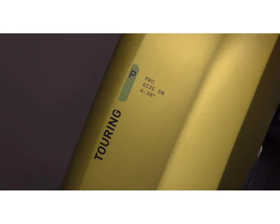 Vélo trekking électrique TOURING HYBRID PRO 800 Kaki/Noir