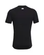 T-Shirt Homme UA HG ARMOUR FITTED SS Noir