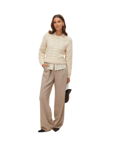 Pullover Femme VmindiGO LS O-Neck Pullover Boo