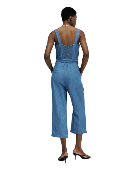 Salopette Femme Denim Lin Ceinture