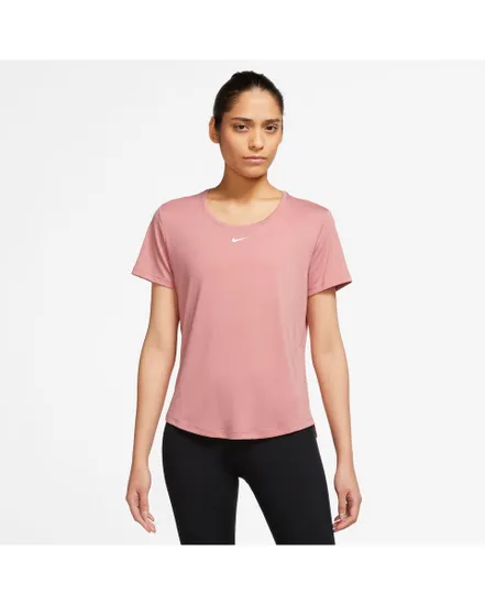 T-shirt manches courtes Femme W NK ONE DF SS STD TOP Rose