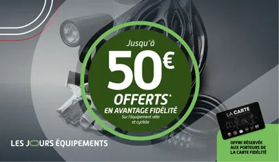 Jours équipement vélo et cycliste