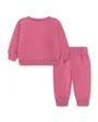 Ensemble de survetement Bébé NKN ESSENTIAL FLEECE CREW SET Rose