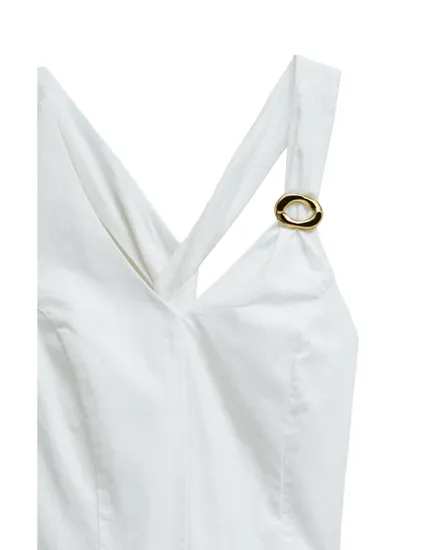 Robe Femme A-Line Applique Metal