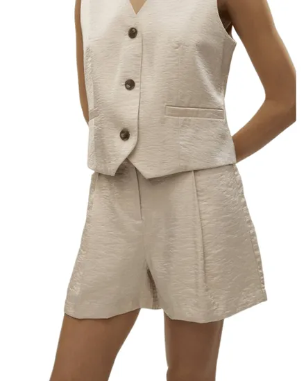 Short Femme VMLIANA MW Shiny Shorts