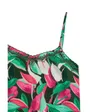 Top Femme Bretelles Ajustables Broderie Floral