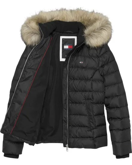 Doudoune Femme TJW BASIC HOODED DOW Noir