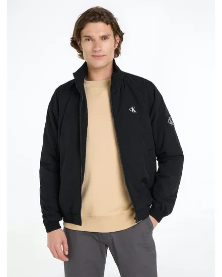Veste zip Homme PADDED HARRINGTON Noir