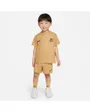 Ensemble de football Enfant FCB I NK DF KIT AW Beige Barcelone