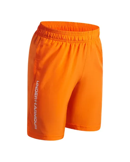 Short Enfant UA TECH WOVEN WORDMARK Orange