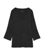 Pull Femme VMBRIANNA 3/4 V-NECK BLOUSE BOO Noir