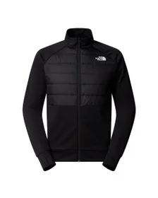 Veste zip Homme M REAXION 2.0 FLEECE HYBRID FULL ZIP JAC Noir