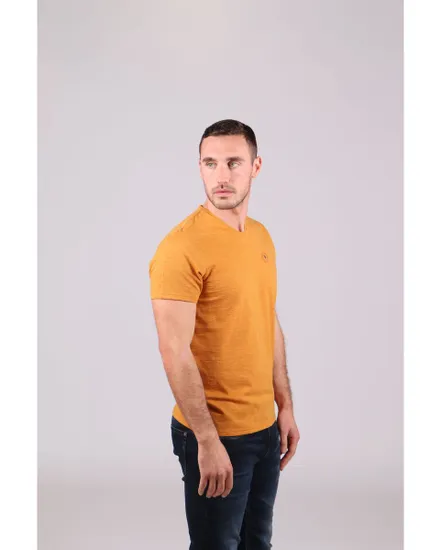 T-shirt manches courtes Homme CINNA - H - TEE SHIRT MC Jaune