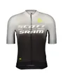 Maillot manches courtes Homme RC SCOTT-SRAM PRO Noir/Blanc