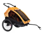 Remorque pour enfant DUO S BS-C10 Orange/Anthracite