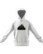 Sweat a capuche manches longues Homme M FI BOS HD Blanc