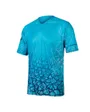 T-shirt manches courtes Homme SINGLETRACK PRINT Bleu