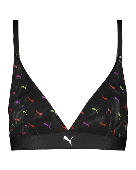 Top Femme Imprimé Mesh Triangle