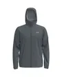 Veste à capuche manches longues Homme UA STRM FOREFRONT RAIN JKT Gris