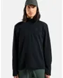 Veste zip Homme MID LAYER 1/2 ZIP ESSENTIAL THERMAL Noir