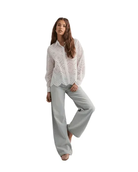 Chemise Femme PCVILDE LS Shirt Woven Noos