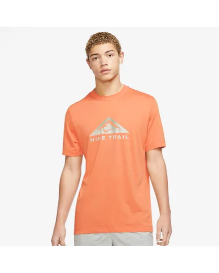 T-shirt manches courtes Homme U NK DF TEE DB TRAIL Orange