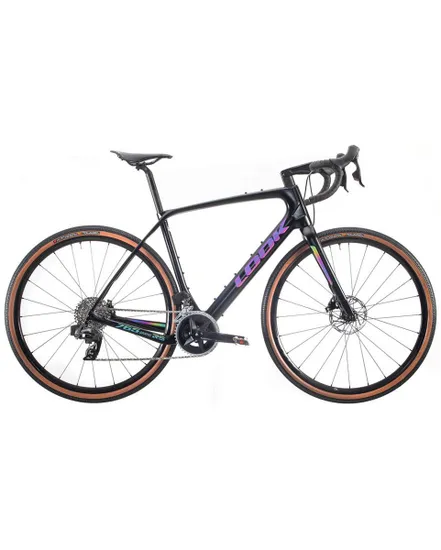 Vélo Gravel Unisexe 765 GRAVEL RS APEX ETAP Noir Pétrole