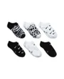 1 lot de 6 paires de chaussettes (3 noirs / 3 blanches) Enfant Y NK EVERDAY LTWT