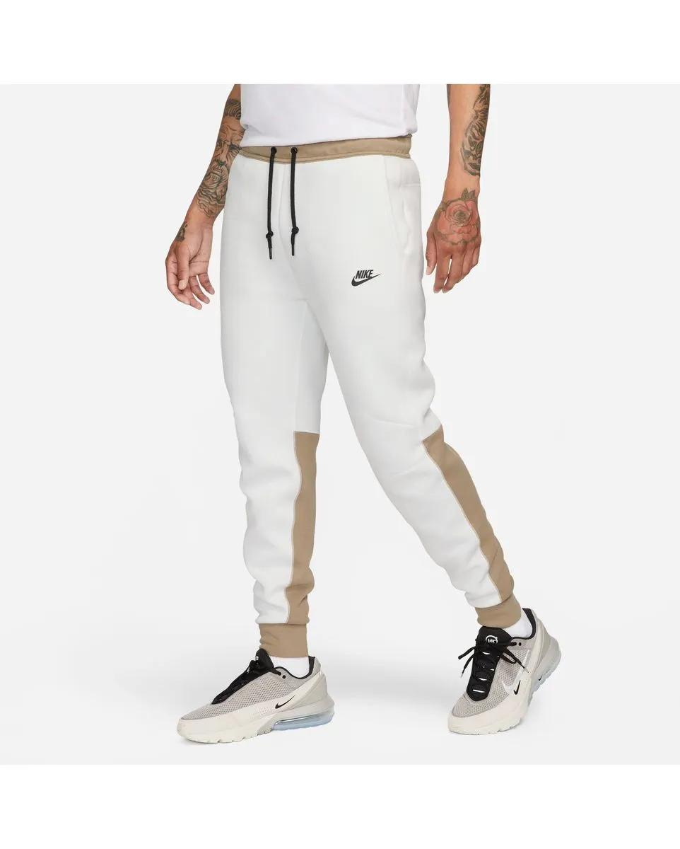 Nike Pantalon de jogging pour homme par temps froid, Noir/blanc :  : Mode