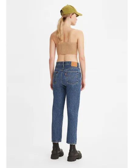 Jean Femme 501 CROP Bleu