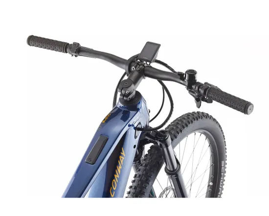 VTT électrique semi rigide Homme CAIRON S 4.0 DIAMANT Bleu/Orange