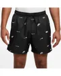 Short Homme M NK CLUB+ WVN FLOW SHORT AOP Noir