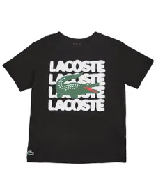 Tee Shirt Junior Garçon Lacoste Sprayed Word