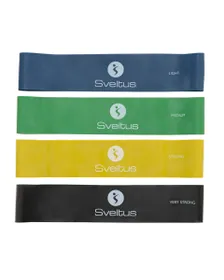 Set de 4 bandes latex Multicolore
