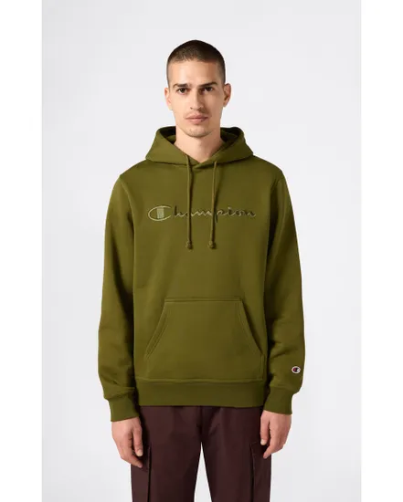 Sweat à capuche Homme Vert