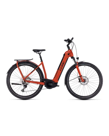 Vélo électrique trekking Unisexe KATHMANDU HYBRID EXC 750 Rouge