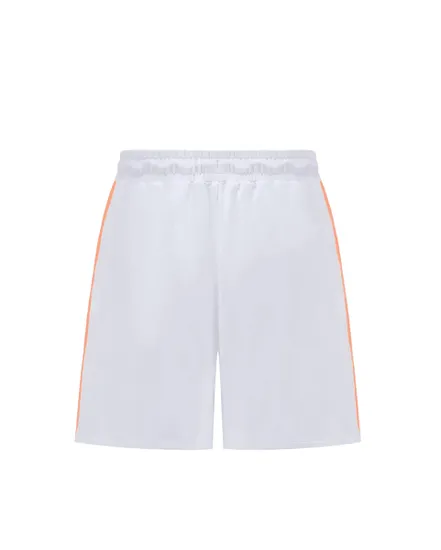 Short Homme Chabrand Blanc Orange